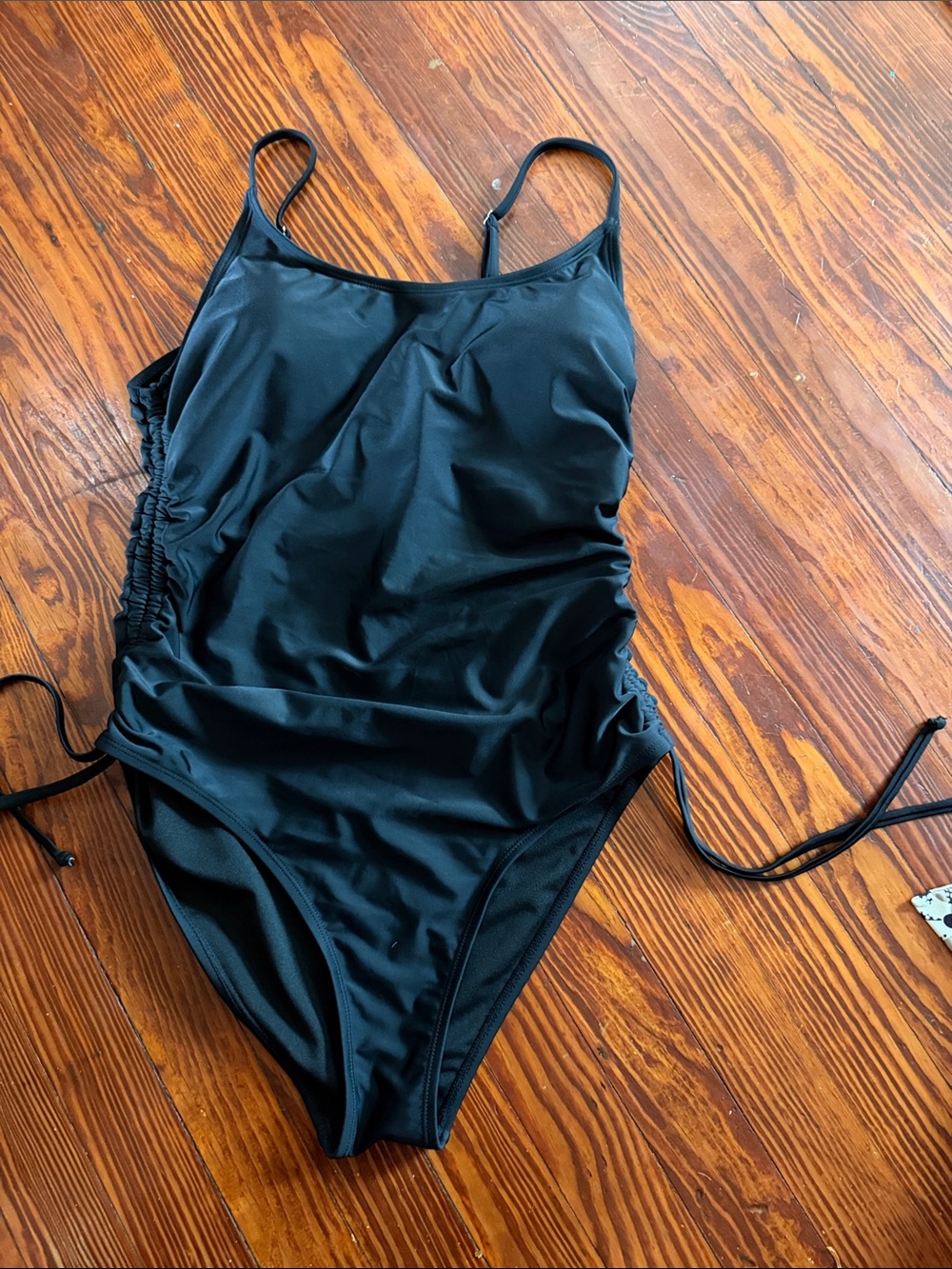 Women’s Black One-Piece Swimsuit